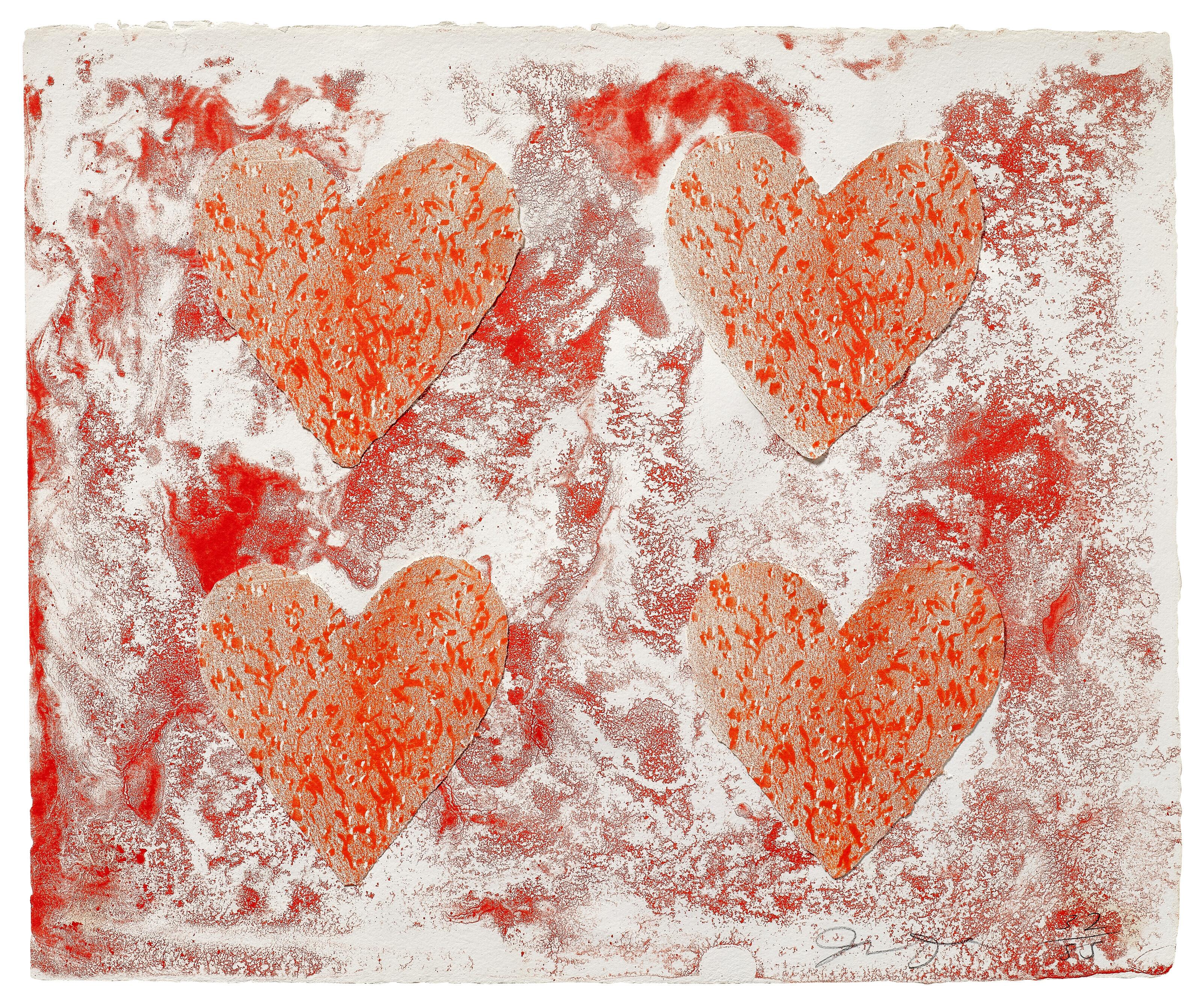 Jim Dine - One Plate, da: Dutch Hearts