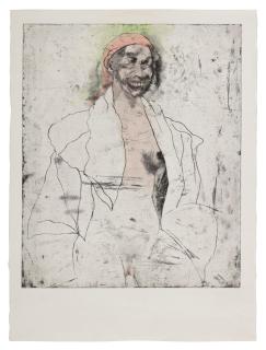 Jim Dine - Our Nurse At Home (From Eight Sheets For An Undefined Novel, State Ii)
