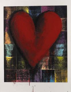 Jim Dine - Red Darkness
