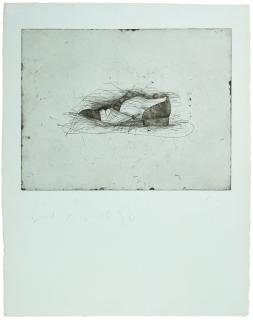 Jim Dine - Shoe (first state)