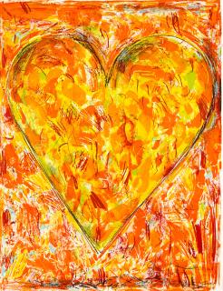 Jim Dine - Sunflower Heart, From 2005 Suite