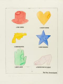 Jim Dine - The Poet Assassinated, 1970