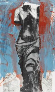 Jim Dine - The Red, White, And Blue Venus For Mondale