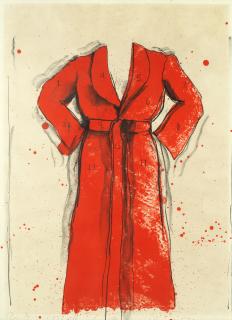 Jim Dine - The Woodcut Bathrobe; Bathrobe