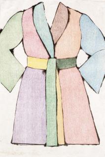 Jim Dine - The Woodcut Bathrobe (W. C. 198)