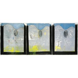 Jim Dine - Three Studies For Three Palettes Behind Three Windows