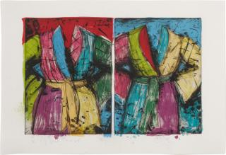 Jim Dine - Two Florida Bathrobes (Carpenter 18)