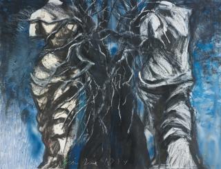 Jim Dine - Two Venuses With A Tree 
