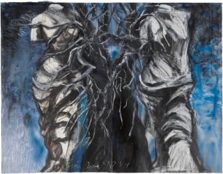 Jim Dine - Two Venuses With A Tree