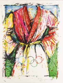 Jim Dine - Untitled (Robe For The Korean Olympics)