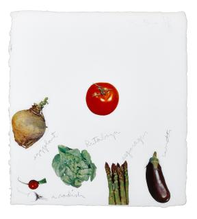 Jim Dine - Vegetables IV