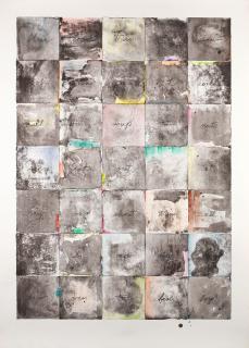 Jim Dine - Wall Chart II