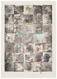 Jim Dine - Wall Chart Il