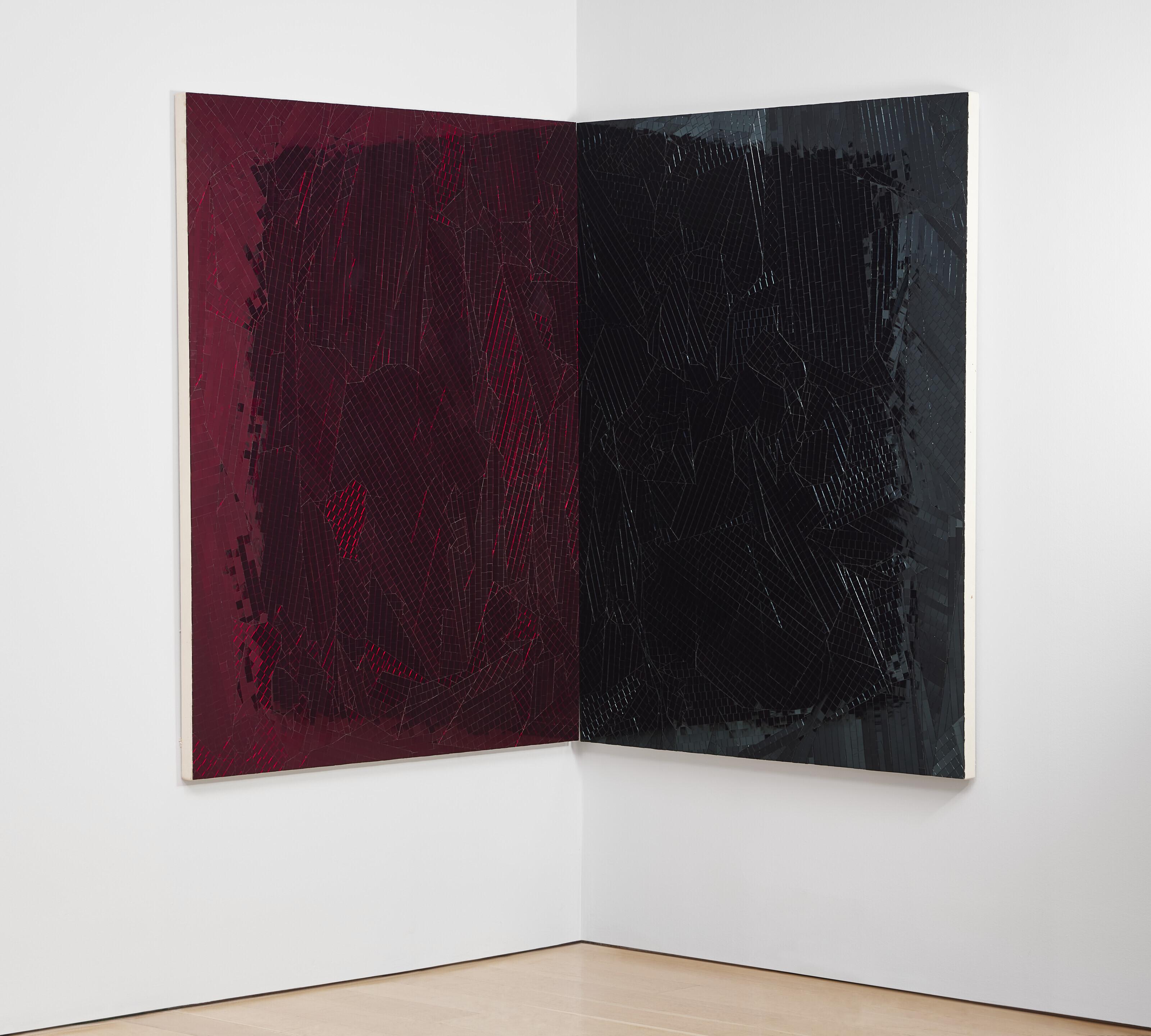 Jim Hodges - Untitled (Shadow Ruby Red/Black)