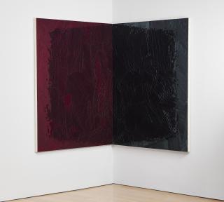 Jim Hodges - Untitled (Shadow Ruby Red/Black)