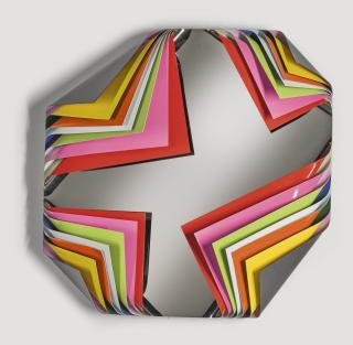 Jim Lambie - Metal Box (Spring Flower Orchid)