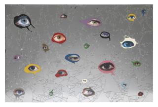 Jim Lambie - Untitled (Mirror Mosiac)