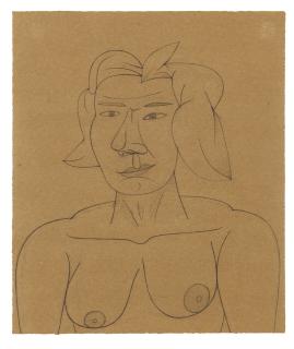 Jim Nutt - Drawing for Plume