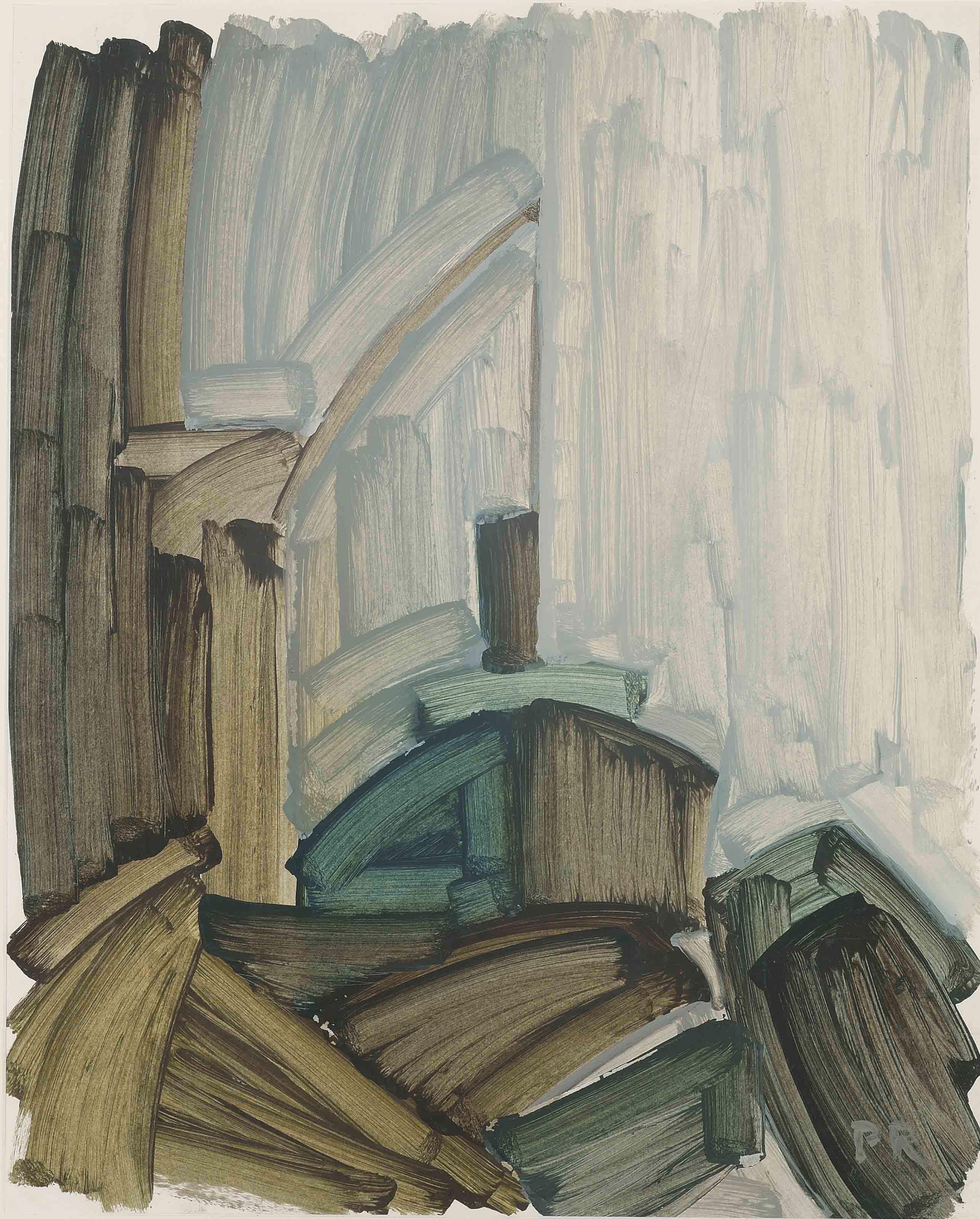 Jim Page-Roberts - Ship offloading into Barges, Upper Pool, London