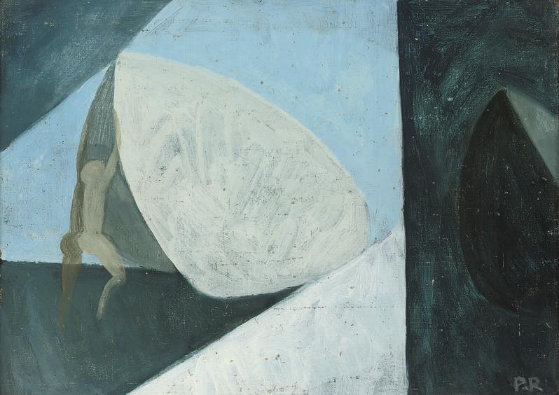 Jim Page-Roberts - Stretching Figure by the Bow of a Boat