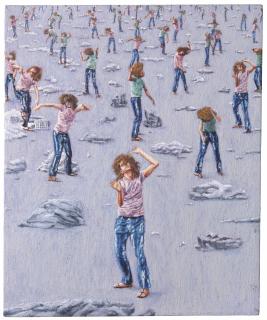 Jim Shaw - Elysian Fields (Utopian Landscape III)