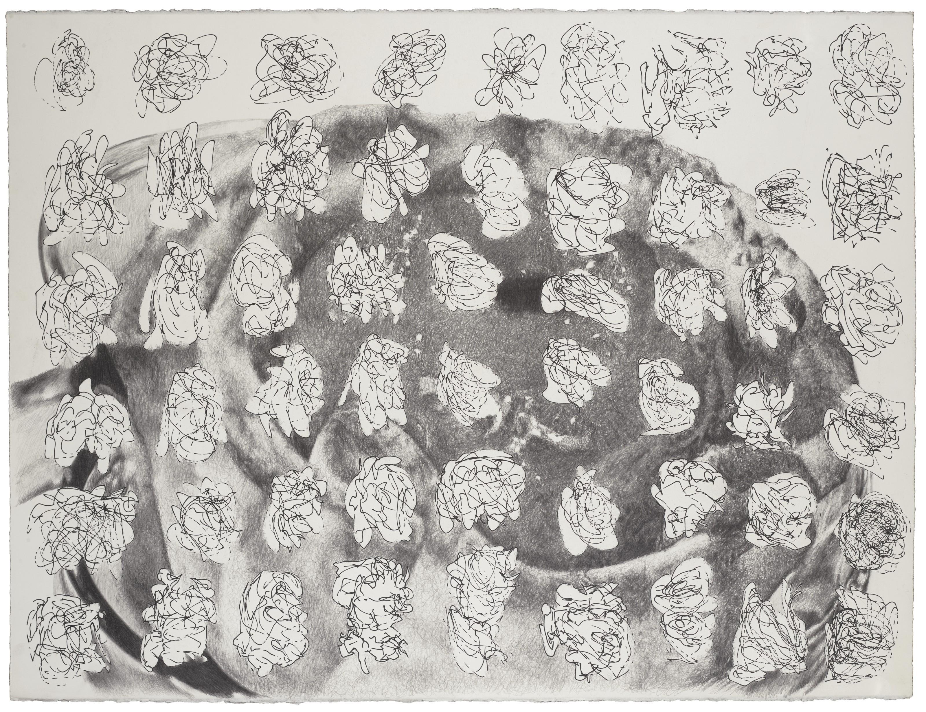 Jim Shaw - Ost Student Drawing (Apple pastry)