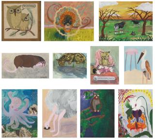 Jim Shaw - Paintings Found In An O-Ist Thrift Store