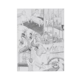 Jim Shaw - Sans titre