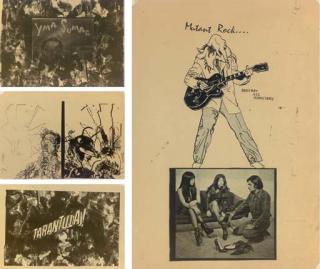 Jim Shaw - Untitled (Blueprint Drawings)