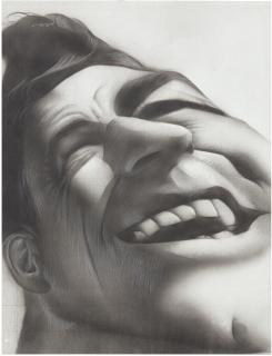 Jim Shaw - Untitled (Face Drawing #24)