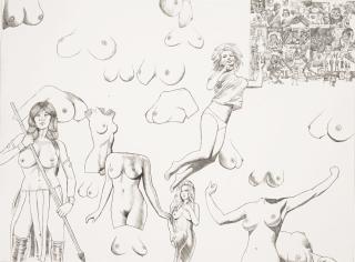 Jim Shaw - Wally Wood Women