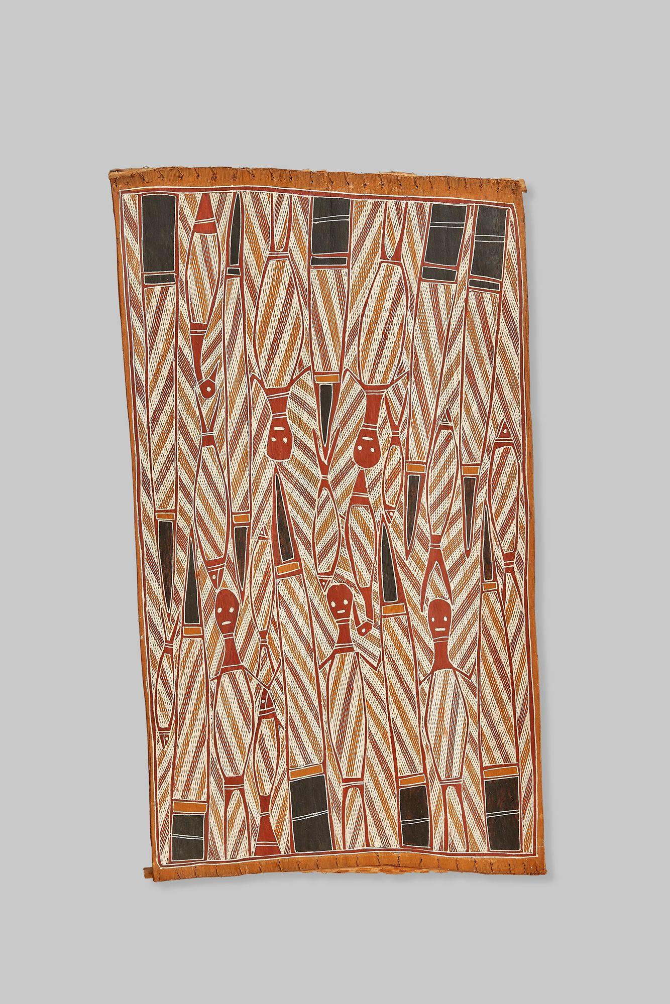 Jimmy Angunguna - Bararra ancestors at Djinarda, 1990