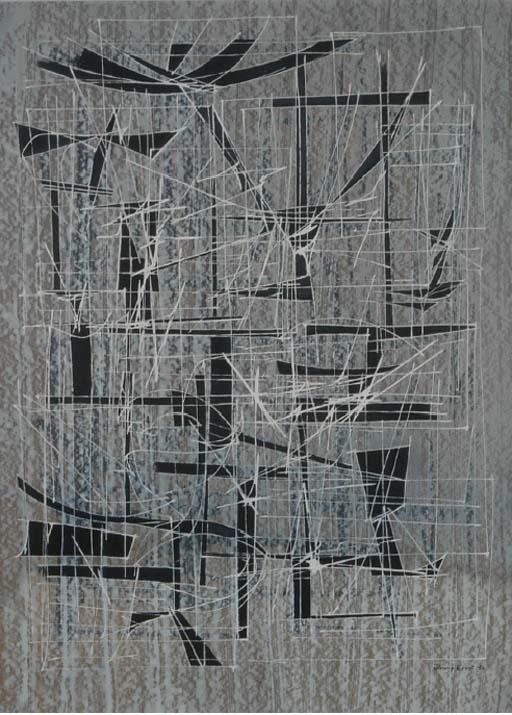 Jimmy Ernst - Abstract composition