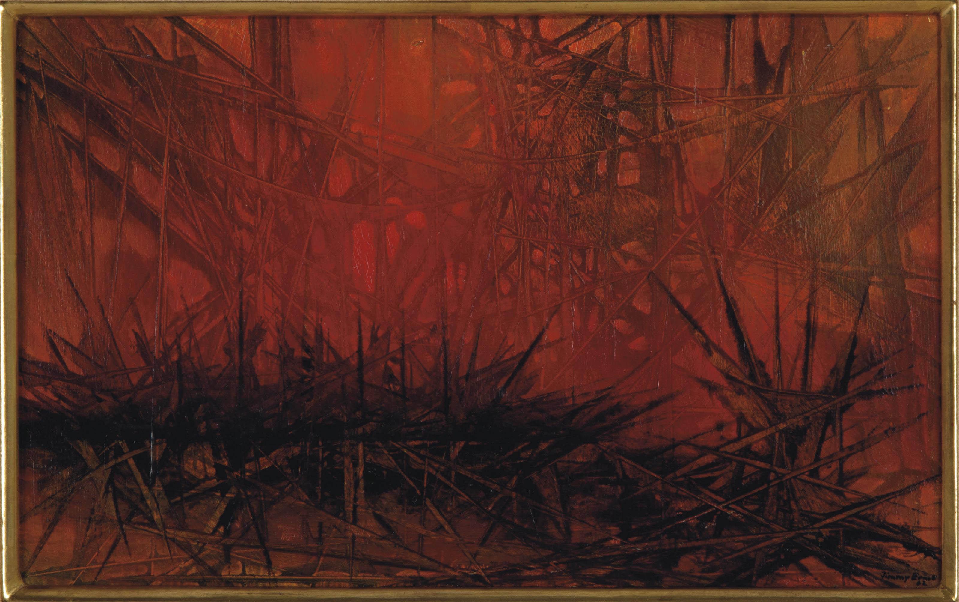 Jimmy Ernst - Image Scape No 27