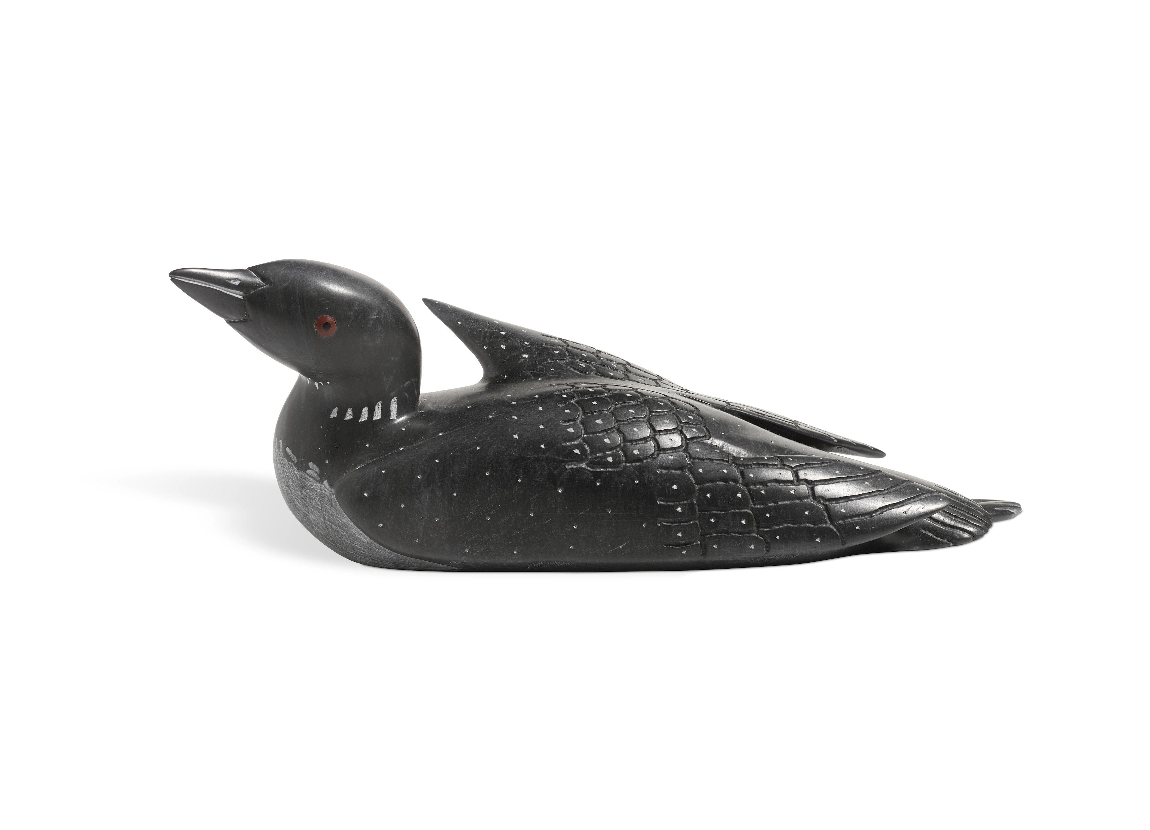 Jimmy Iqaluq - A Jimmy Iqaluq Sculpture