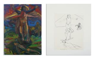 Jimmy Ong - (I) A Study Of Figures (Ii) A Sketch Of Figures