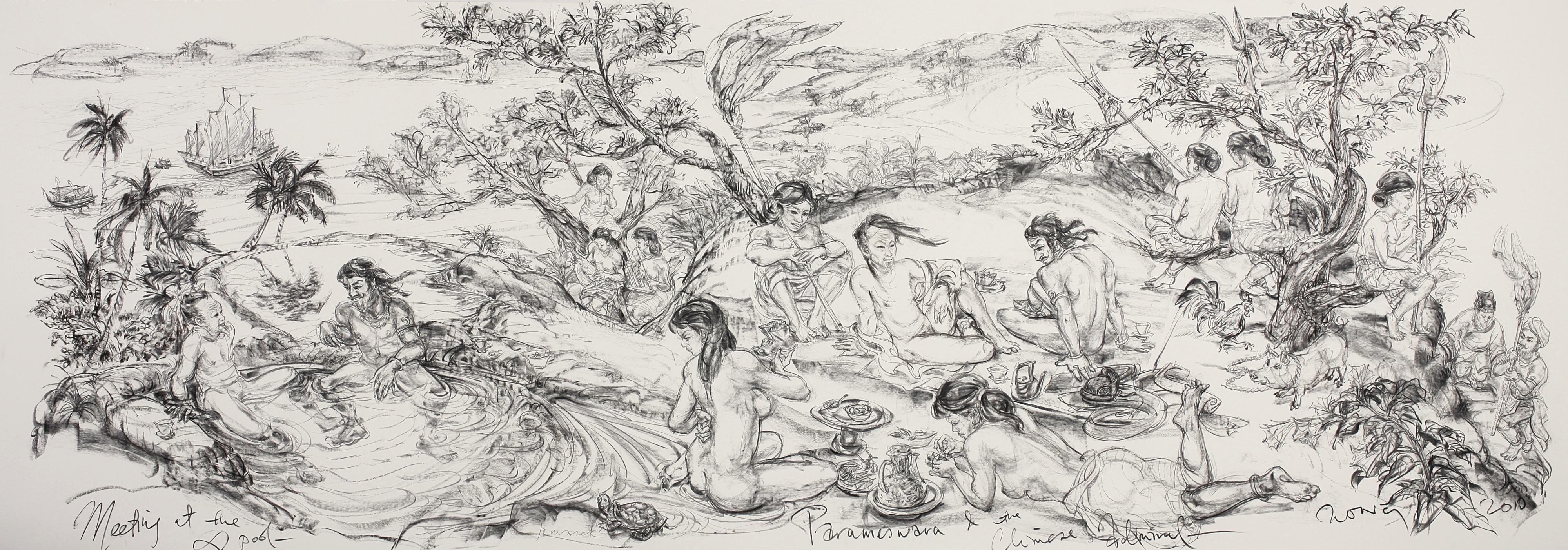 Jimmy Ong - Meeting At Infinity Pool, Parameswara & The Chinese Admiral