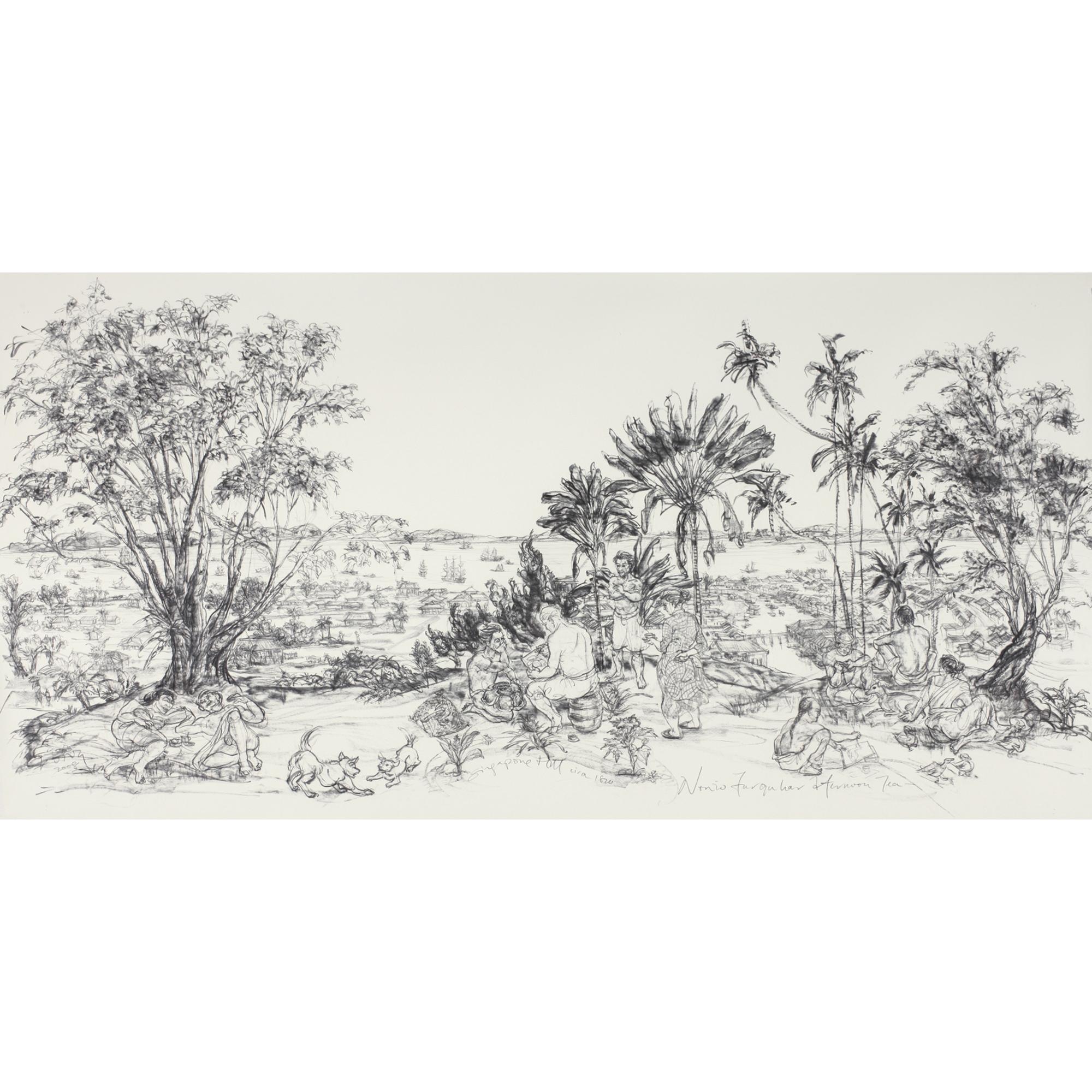 Jimmy Ong - Nonio Farquhar Afternoon Tea, Singapore Toll Circa 1820