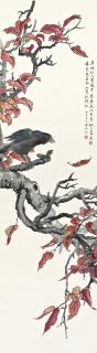 Jin Cheng - Crows By The Autumn Foliage