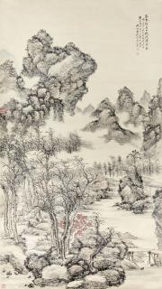 Jin Cheng - Temple In Autumn Mountains