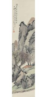 Jin Xinlan - Mountain Hut, 1905