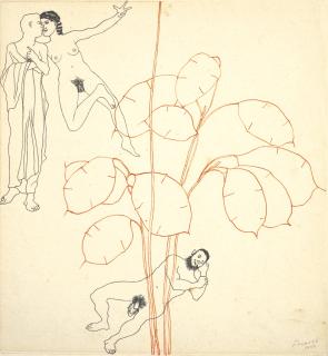 Jindřich Štyrský - Czech Illustration For Thyrsos (Ilustrace Pro Thyrsos)