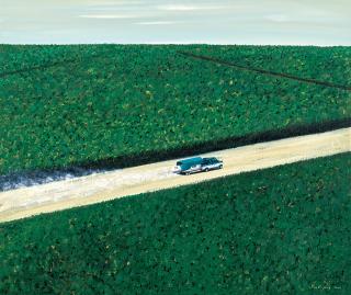 Jing Zhiyong - Mr. Daydream\'s Homesickness(Painted in 2021)