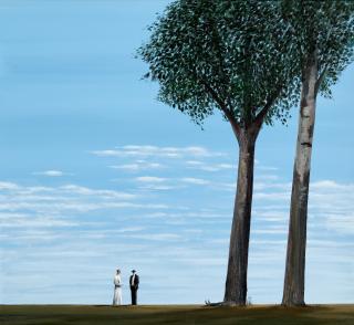 Jing Zhiyong - White Tree (Painted In 2021)