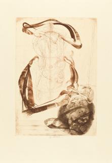 Jiri Anderle - 2 Bll.: – Ohne Titel (Komödie Nr. 10) – Variante über Lucas