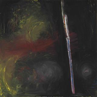 Jiri Georg Dokoupil - Cigarette and Ashtray