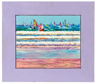 Jirí Georg Dokoupil - Ohne Titel (Windsurfing)