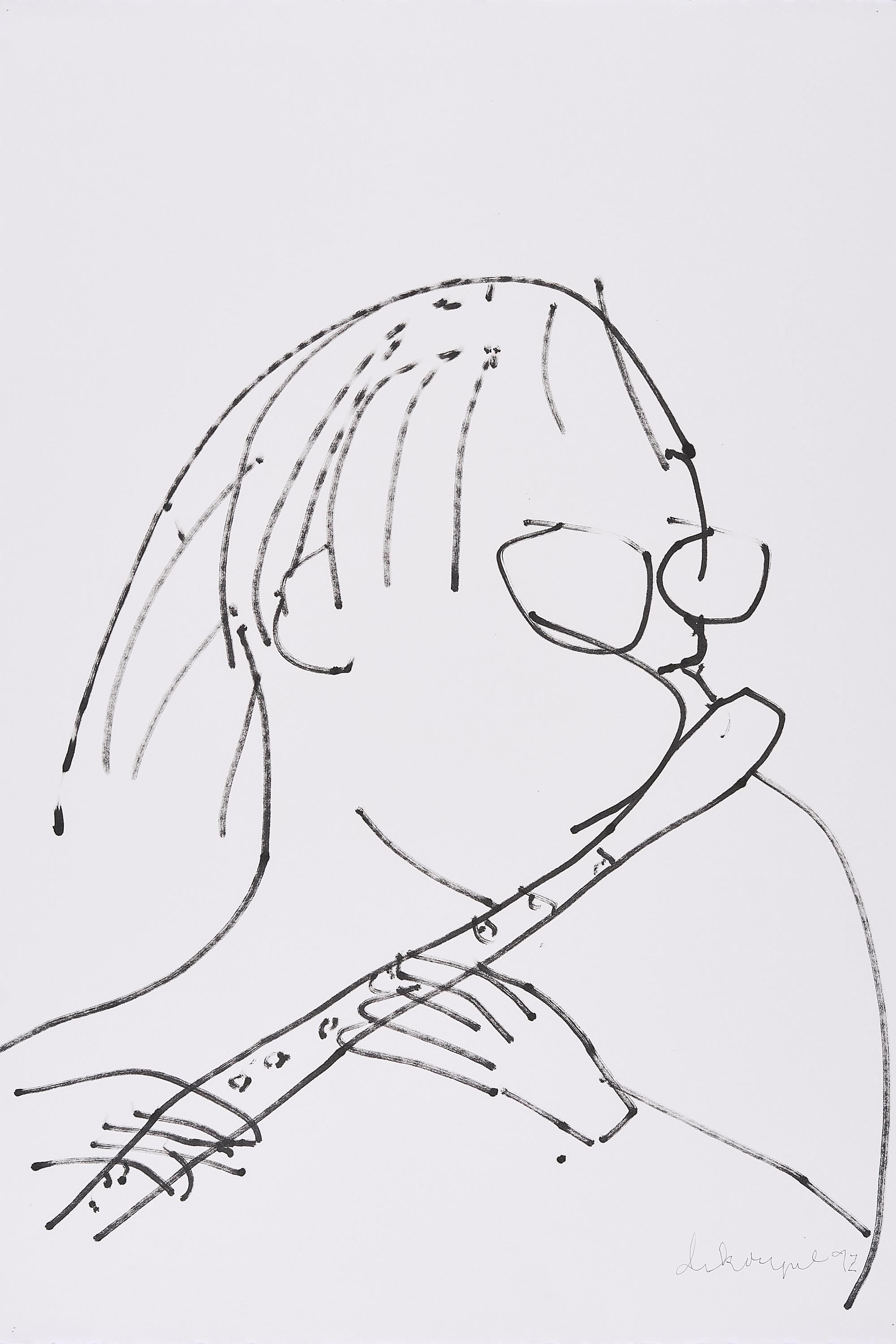 Jiri Georg Dokoupil - Querflötist.