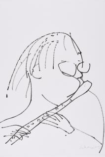 Jiri Georg Dokoupil - Querflötist.