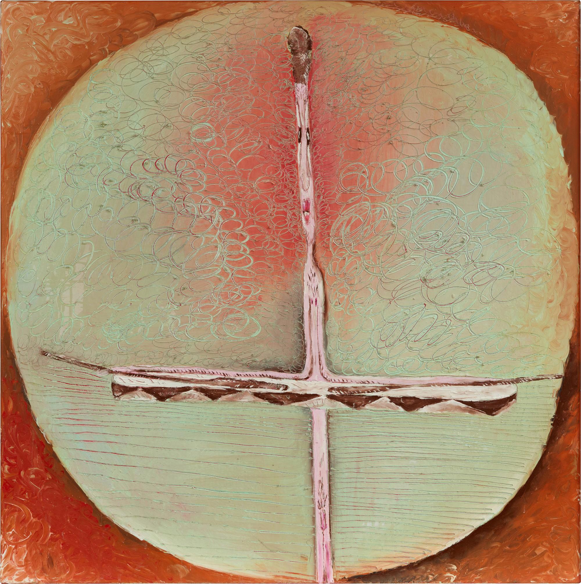 Jiri Georg Dokoupil - Trommler (Portrait von Walter Dahn) (Drummer (Portrait of Walter Dahn))